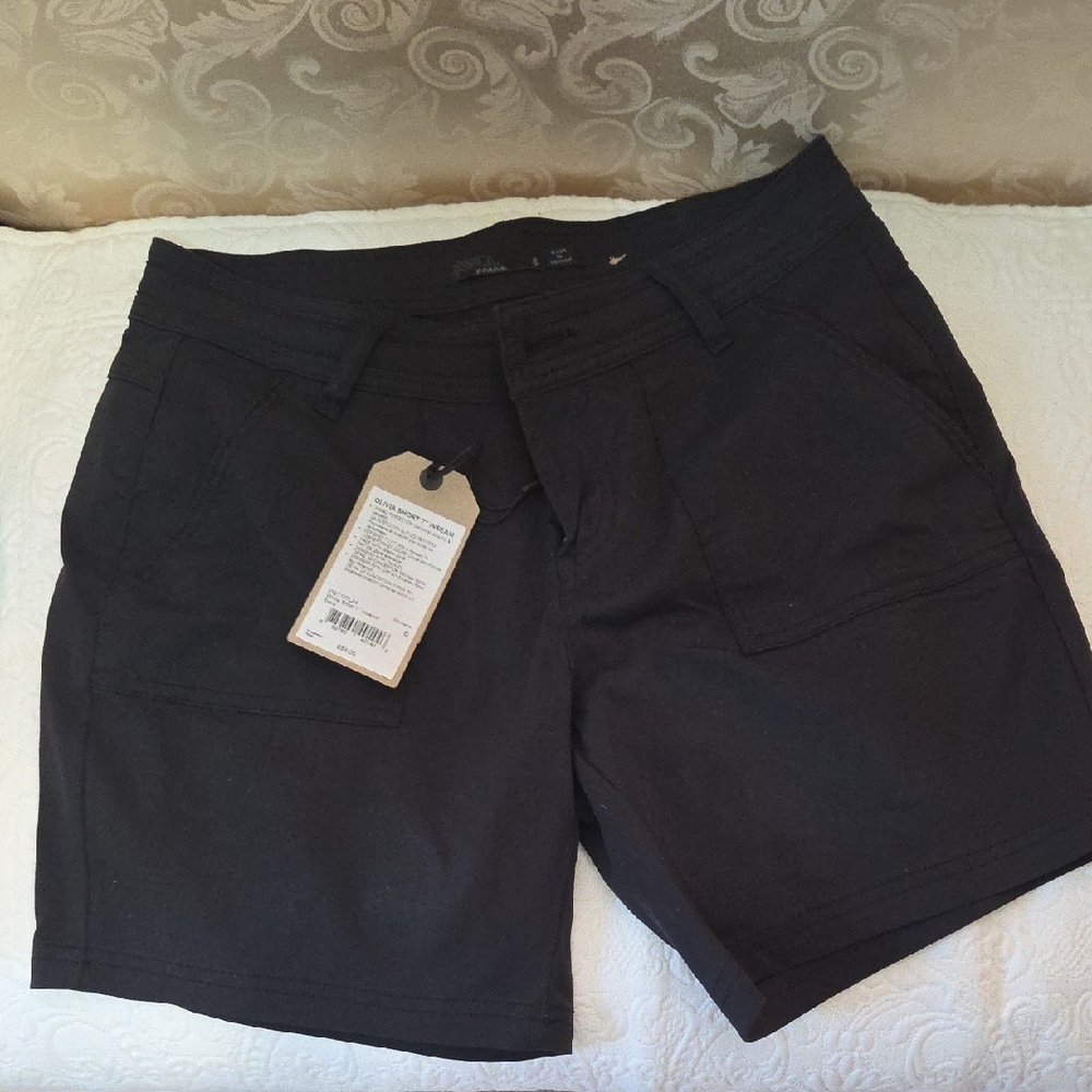 Prana Olivia Shorts- Black